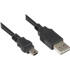 Good USB A-USB Mini-B 2.0 0.5m