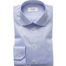 Eton XL Skjortor Eton Contemporary Fit Signature Twill Shirt - Light Blue
