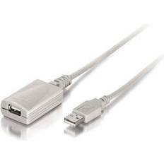Equip USB A-USB A - USB-kabel Kablar Equip USB A-USB A 2.0 M-F 5m