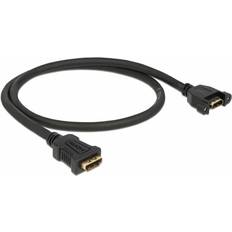 DeLock Panel Mount HDMI-HDMI F-F 0.5m