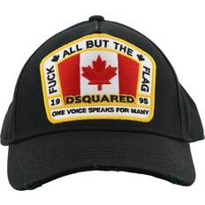 DSquared2 Stickad tröjor Kläder DSquared2 Canada Patch Baseball Cap - Black