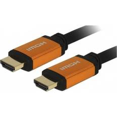 DeLock HDMI-kablar - Standard HDMI-Standard HDMI - Svarta DeLock 8K HDMI-HDMI 2.1 0.5m