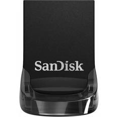 128 GB - USB 3.0/3.1 (Gen 1) - USB Type-A USB-minnen SanDisk Ultra Fit 128GB USB 3.1