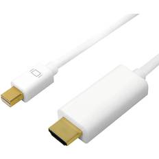 LogiLink DisplayPort-kablar LogiLink HDMI-DisplayPort Mini 2m