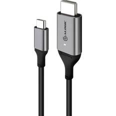 Gråa - HDMI-kablar Alogic Ultra USB C-HDMI 1m
