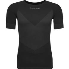 Polyamid T-shirts Hummel Men's First Seamless Jersey - Black