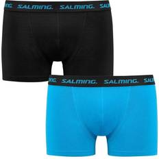 Salming Svarta Kalsonger Salming Freeland Boxer 2-pack - Black/Blue