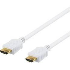 HDMI-kablar - Vita Deltaco HDMI - HDMI M-M 15m