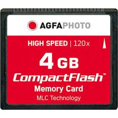 AGFAPHOTO Minneskort AGFAPHOTO Compact Flash 4GB (120x)