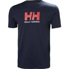Helly Hansen Herr T-shirts Helly Hansen Logo T-shirt - Navy