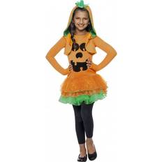 Grön - Pumpor Maskeradkläder Smiffys Pumpkin Tutu Dress Costume Age 10-12