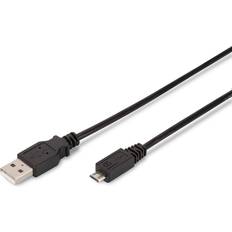 Digitus USB A-USB Micro-B - USB-kabel Kablar Digitus USB A - USB Micro-B 3.0 1m