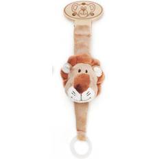 Bruna - Plast Nappar & Bitleksaker Teddykompaniet Diinglisar Napphållare Lejon