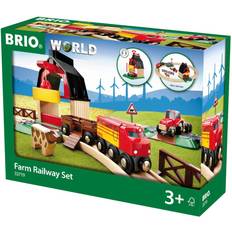 BRIO Katter Leksaker BRIO Farm Railway Set 33719