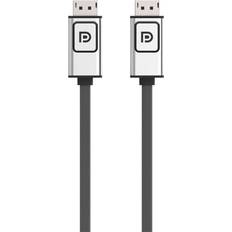 Belkin DisplayPort-DisplayPort - DisplayPort-kablar - Rund Belkin Displayport - DisplayPort 3m