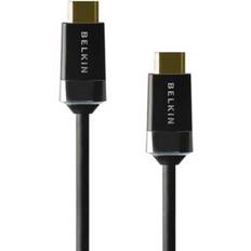 Belkin HDMI-kablar - Standard HDMI-Standard HDMI - Svarta Belkin ProHD 1000 HDMI - HDMI 1m