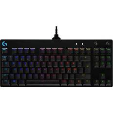 Logitech Mekaniskt Tangentbord Logitech G Pro Mechanical Gaming GX Blue Clicky (Nordic)