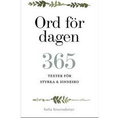 Ord för dagen - 365 texter för styrka & sinnesro (Ljudbok, MP3, 2020)