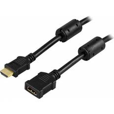 HDMI-kablar Deltaco HDMI - HDMI M-F 5m