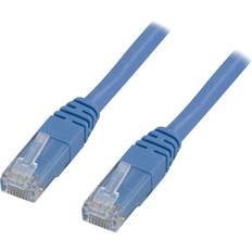 Cat5e - Nätverkskablar Deltaco UTP Cat5e RJ45 0.5m