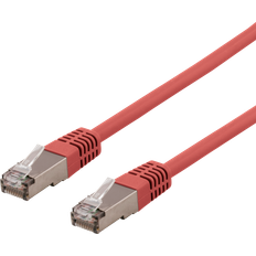 Nätverkskablar - U/FTP Deltaco U/FTP Cat6a RJ45 LSZH 0.3m