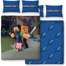 Character World Minecraft Good Guys Double Duvet Set 200x200cm