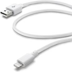 USB-kabel Kablar Cellularline USB A-Lightning 3m