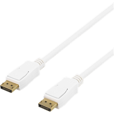 DisplayPort-DisplayPort - DisplayPort-kablar Deltaco DisplayPort-DisplayPort 1.2 5m
