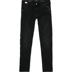 Replay Herr - W35 Jeans Replay Slim Fit Anbass Hyperflex Clouds Jeans - Black