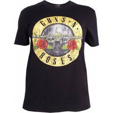 Boohoo T-shirts boohoo Guns N Roses Motif T-shirt Plus Size - Black