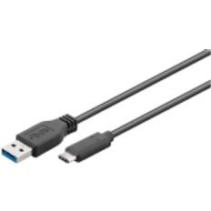 MicroConnect USB-kabel Kablar MicroConnect USB A - USB Micro-B 2.0 1m