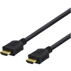 HDMI-kablar - Vita Deltaco HDMI - HDMI M-M 3m