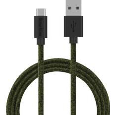 Gröna - USB A-USB C - USB-kabel Kablar SmartLine USB A-USB C 2.0 2m