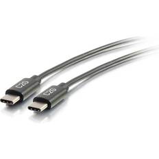 C2G USB-kabel Kablar C2G USB C-USB C 2.0 0.9m