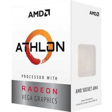 4 - AMD Socket AM4 Processorer AMD Athlon 3000G 3.5GHz Socket AM4 Box