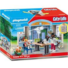 Playmobil Spielbox Beim Tierarzt 70309