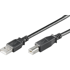 MicroConnect USB-kabel Kablar MicroConnect USB A - USB B 2.0 5m