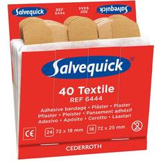 Första hjälpen Cederroth Salvequick Textile 40-pack Refill