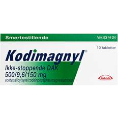 Kodimagnyl 500mg/9.6mg/150mg 10 st Tablett