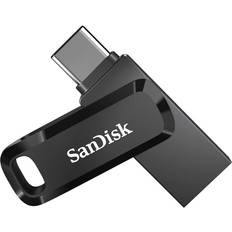 128 GB USB-minnen SanDisk USB 3.1 Dual Drive Go Type-C 128GB