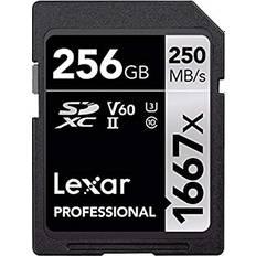 Lexar Media Minneskort & USB-minnen Lexar Media Professional SDXC Class 10 UHS-II U3 V60 1667x 256GB