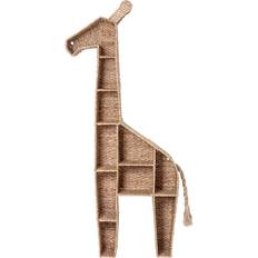 Bloomingville Beige Barnrum Bloomingville Giraff Bokhylla