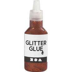 Creotime Glitter Glue Orange 25ml