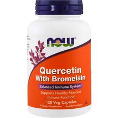 Kisel Kosttillskott Now Foods Quercetin with Bromelain 120 st