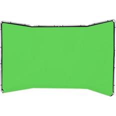 Fotobakgrunder Lastolite Panoramic Background 4x2.3m Chromakey Green