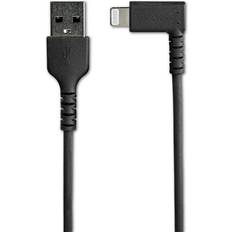 En kontakt - Nickel - USB-kabel Kablar StarTech Angled USB A-Lightning 2m