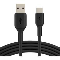 Rund - USB A-USB C - USB-kabel Kablar Belkin Boost Charge USB A-USB C 0.2m