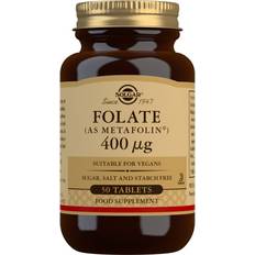 Solgar B-vitaminer Vitaminer & Mineraler Solgar Folate 400mcg 50 st