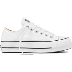 Converse 39 - 5 - Dam Sneakers Converse Chuck Taylor All Star Lift Low Top W - White/Black