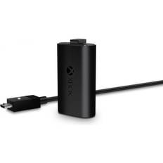 Microsoft Batterier & Laddstationer Microsoft Xbox One Play & Charge Kit